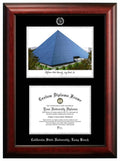 11 x 8.5 in. Silver Diploma Frame with Lithograph L894