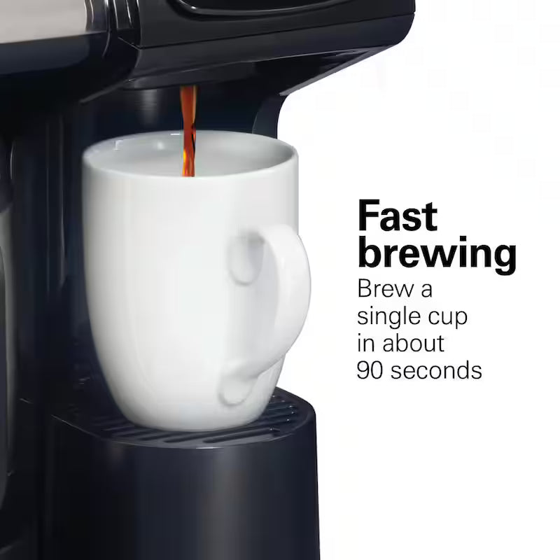12-Cup Black and Stainless Steel Coffee Maker with Thermal Carafe C980