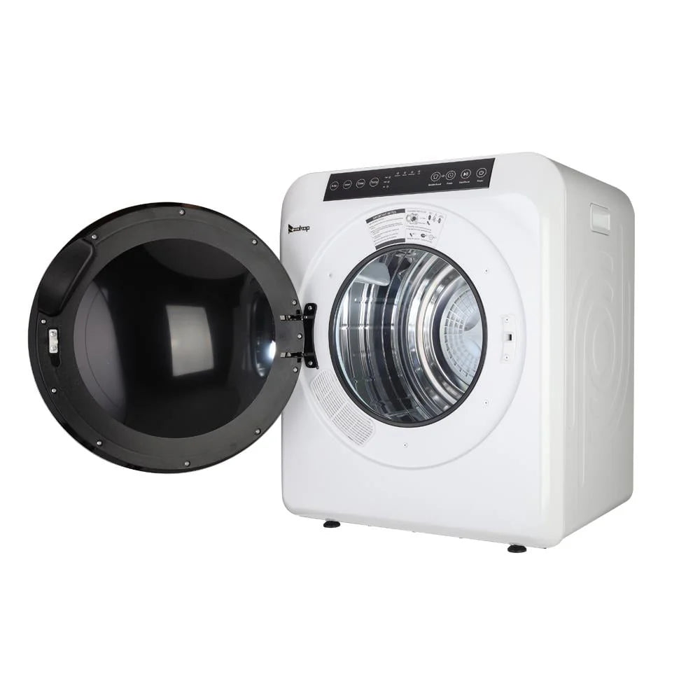White Stainless Electric Dryer N235