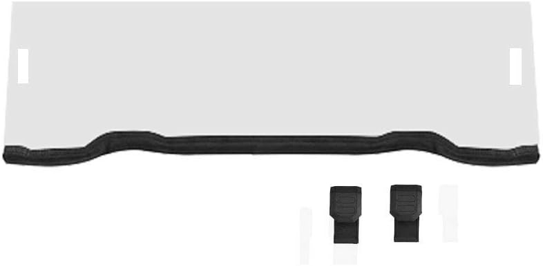 UTV Front Half Windshield Scratch Resistant Heavy Duty Windscreen Pack of 2 S2386