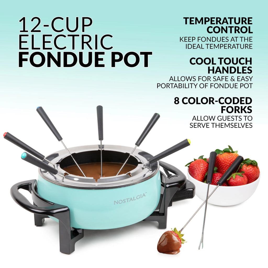 Aqua 12-Cup Electric Fondue Pot G21512