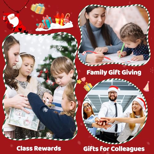 64 Packs Christmas Gel Ink Pens with Squishy Toppers I939959