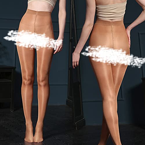 Women's Oil Shiny Pantyhose High Stretch Tights 60D D834816