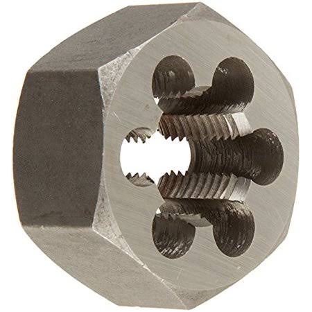 7/8x22 Carbon Steel British Standard Pipe Hex Die D34721
