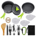 15 Pcs Non Stick Camping Cookware Set S15255