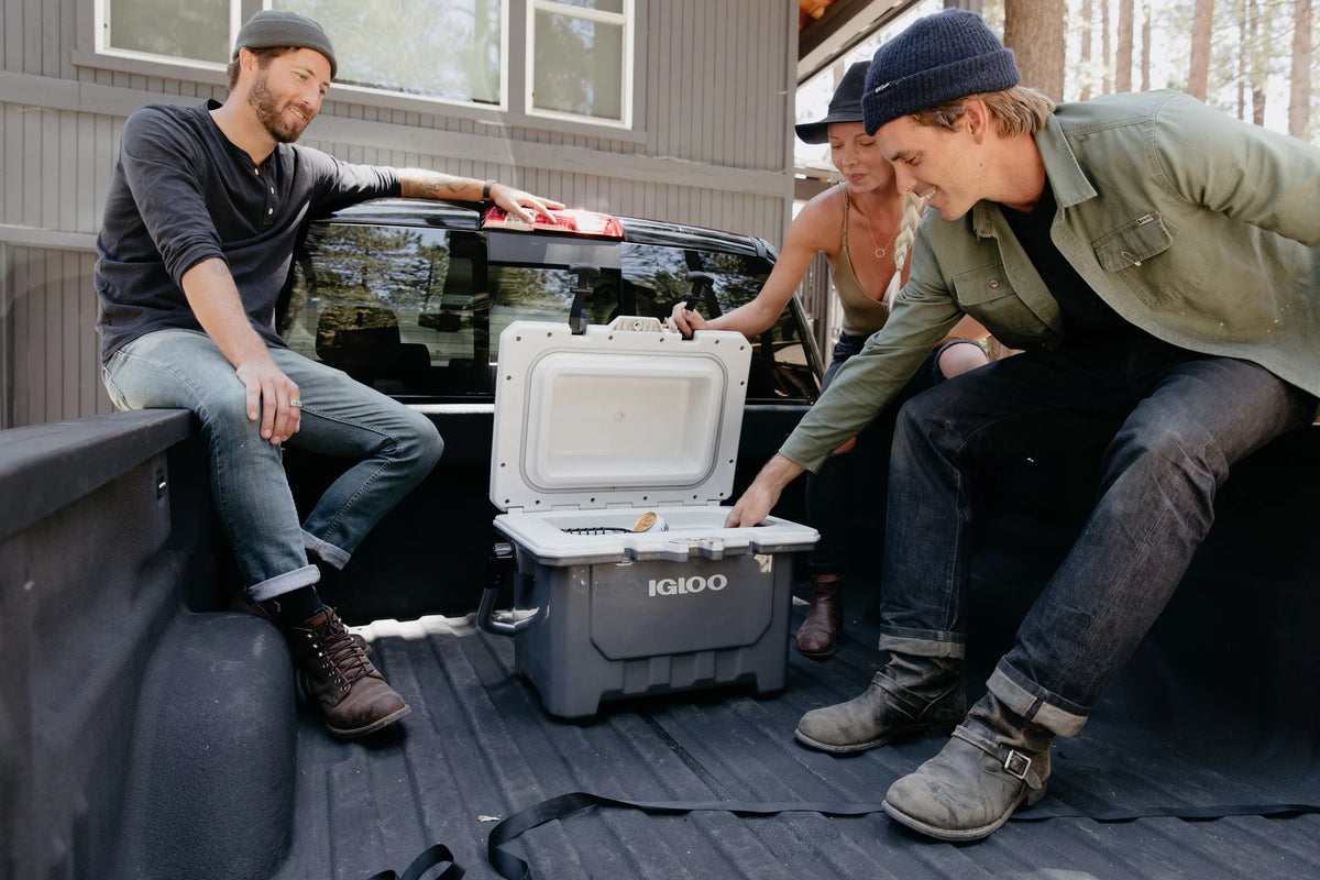 24 QT Gray Hard Sided Cooler W651