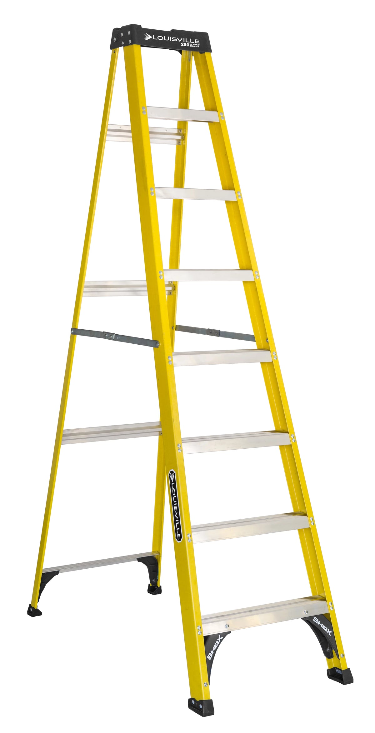 8' Fiberglass Step Ladder E755337