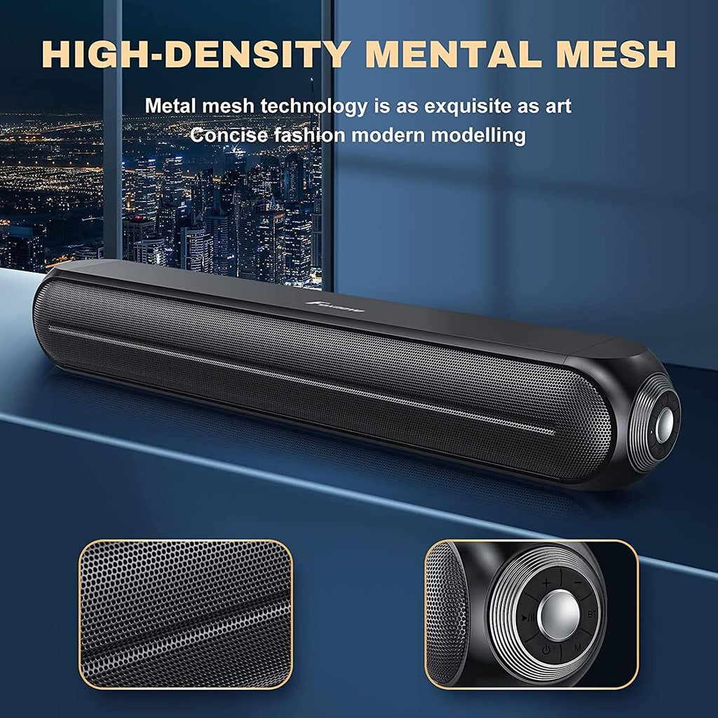 HiFi Stereo Bluetooth Computer Speakers, Pack of 2 F9537