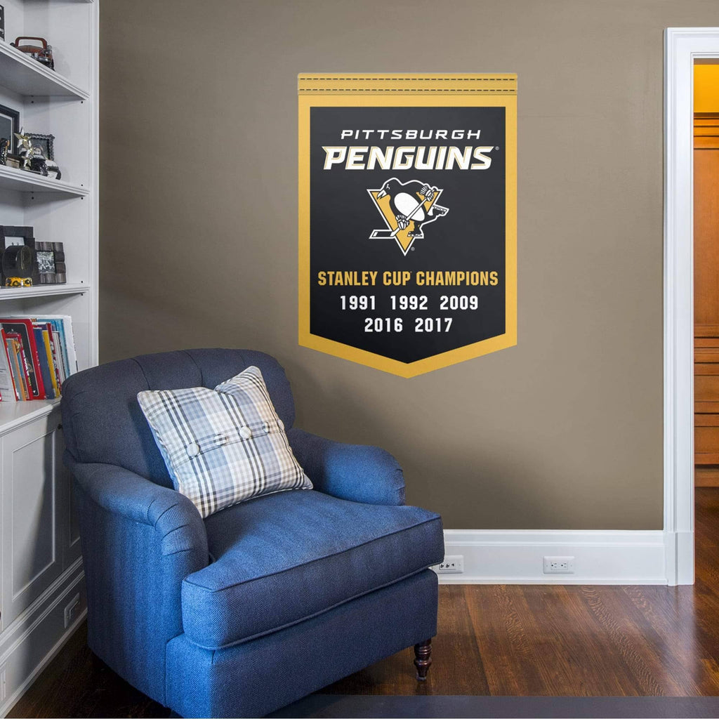 Pittsburgh Penguins Logo Giant Removable Decal L897