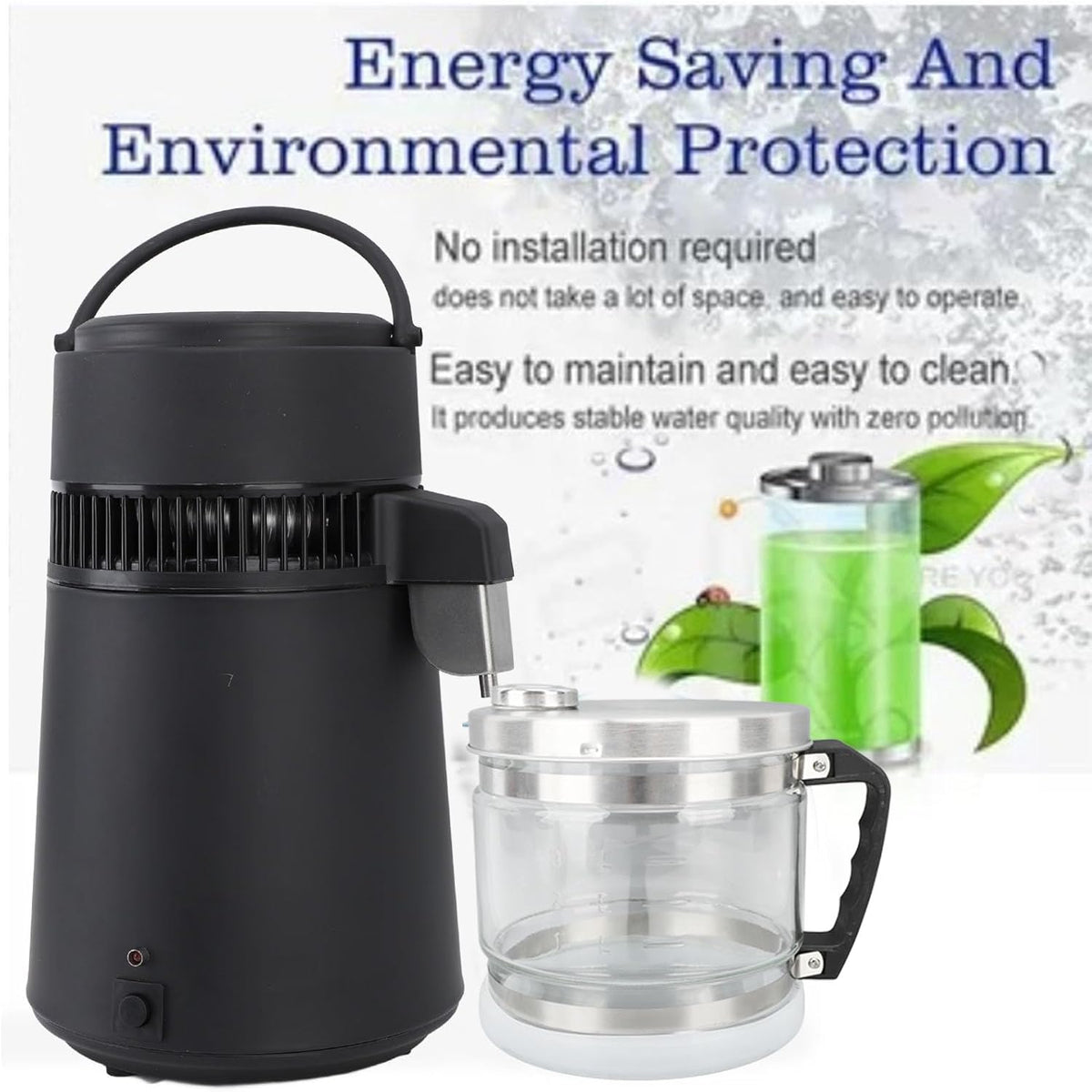 4L Glass Carafe for Countertop Distiller Z239