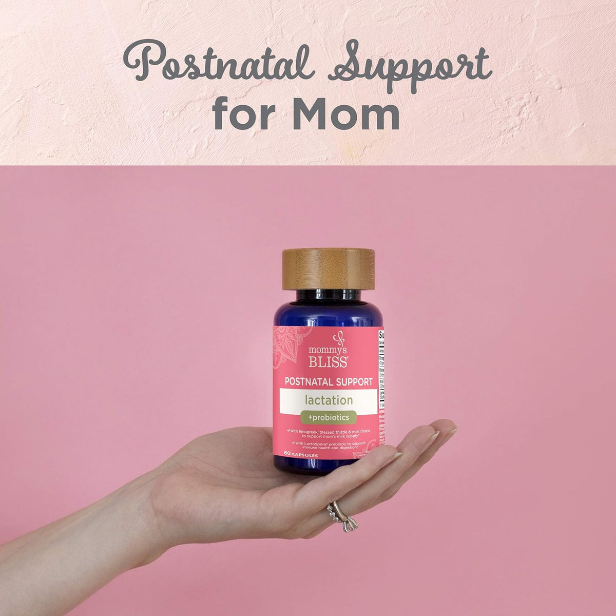 Postnatal Lactation Support Supplement with Probiotics, 60 Servings O8129