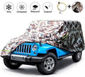 Waterproof Car Cover with Zipper Door H20572