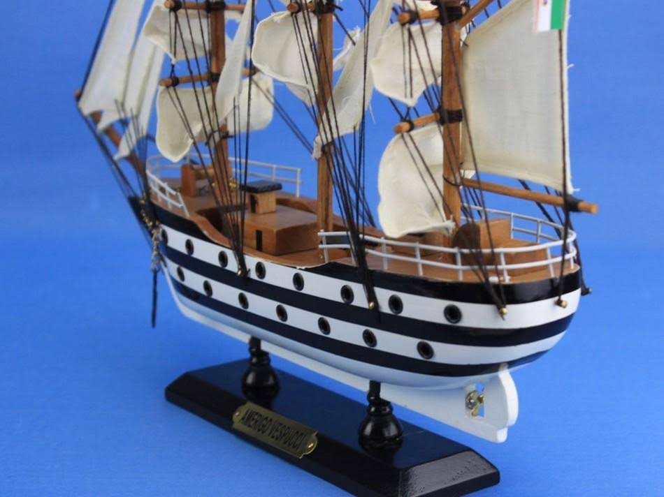 Wooden Tall Model Ship F27469