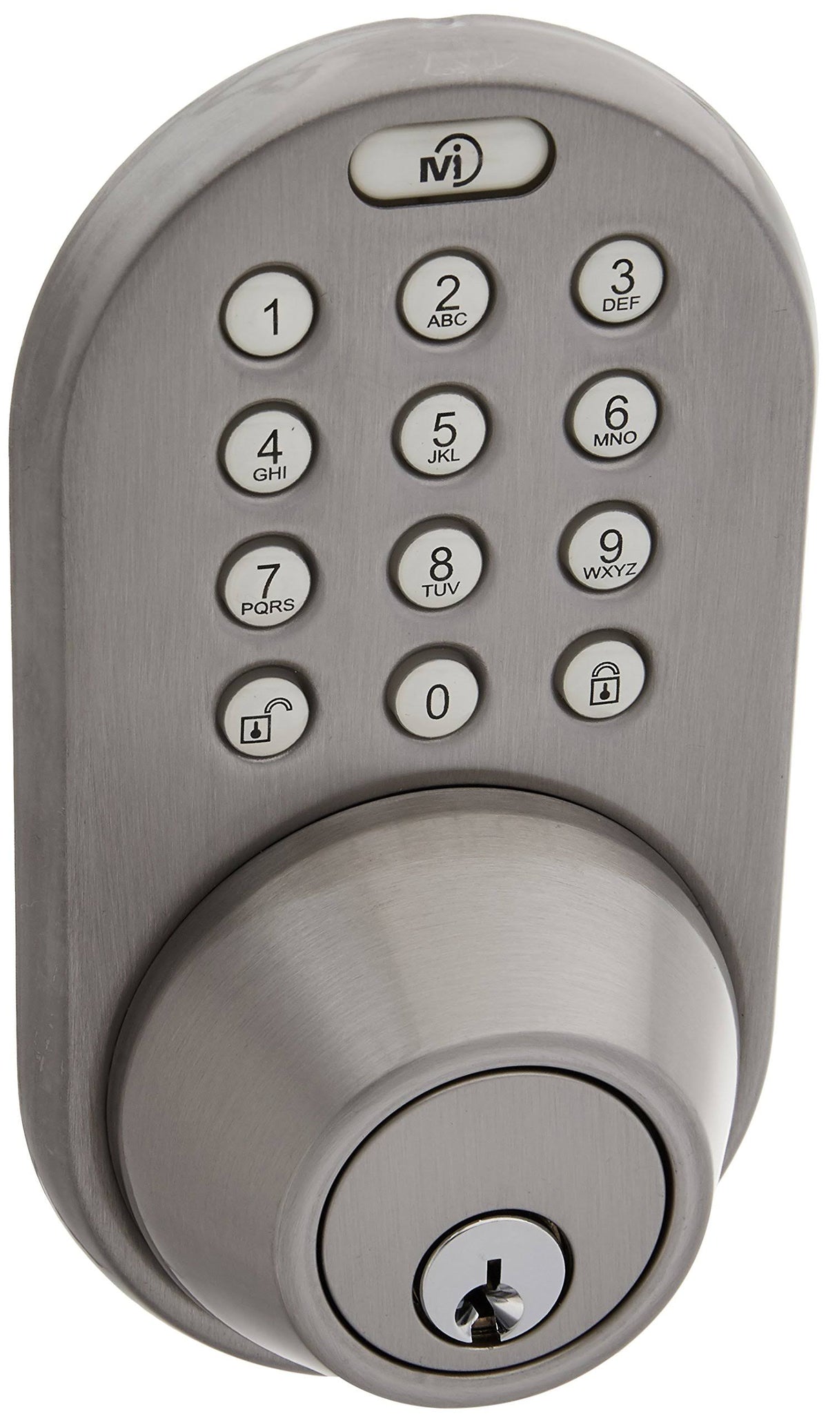 Digital Deadbolt Door Lock and Passage Knob Combo with Keyless Entry B168837