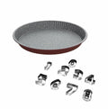 26cm Tart Set With 10 Numbers S74044
