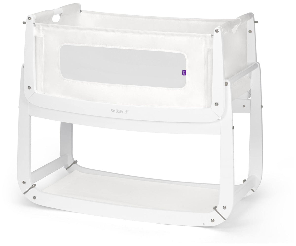 White Bedside Crib C38687