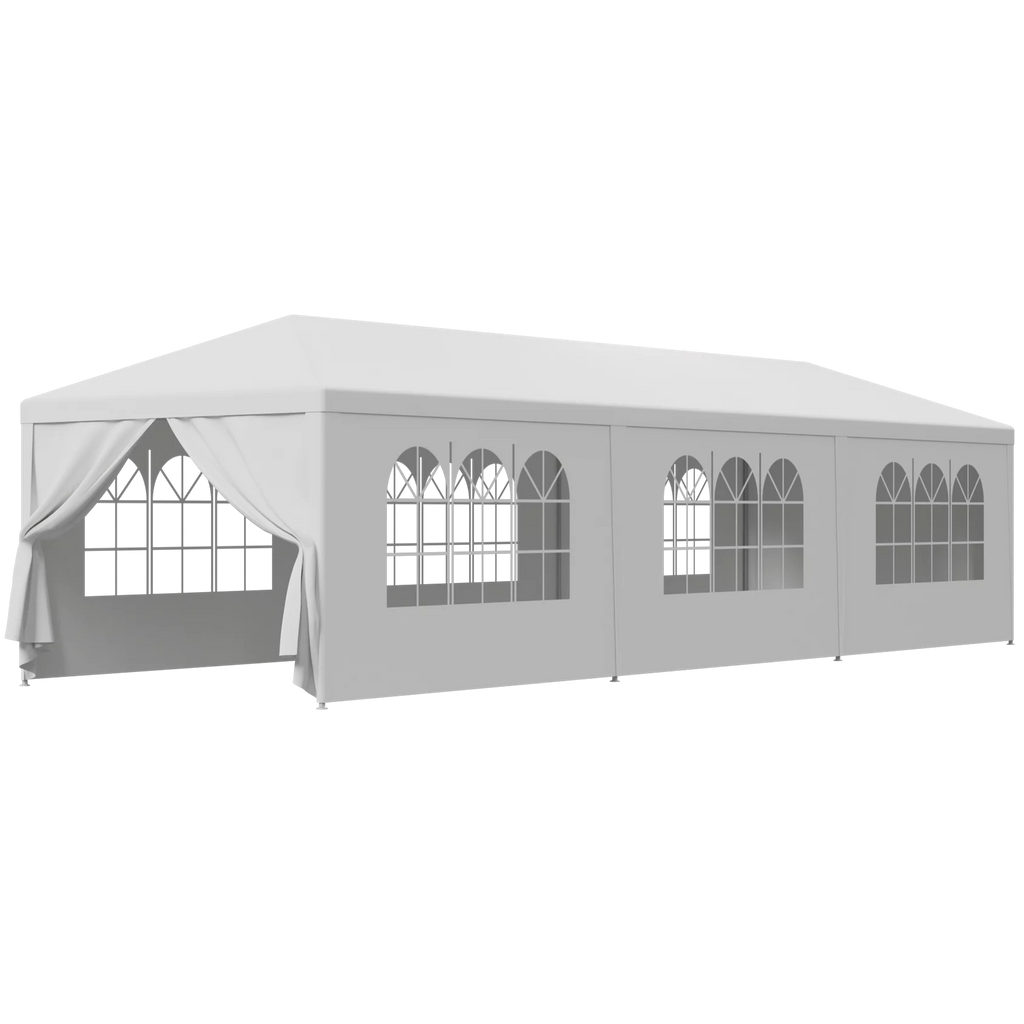 10'x30' White Outdoor Canopy Tent T884337