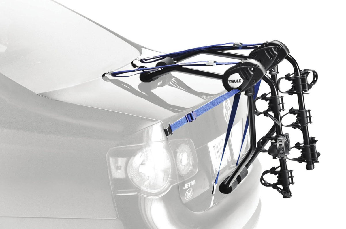 Black 3-Bike Trunk Vehicle Rack V329