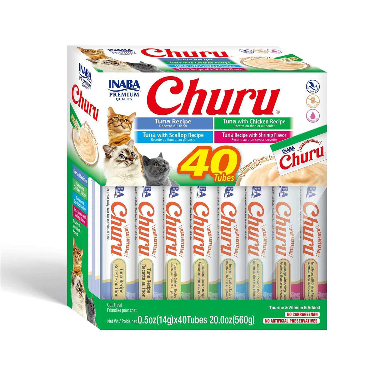 Tuna Seafood Cat Treats Variety Box X9351
