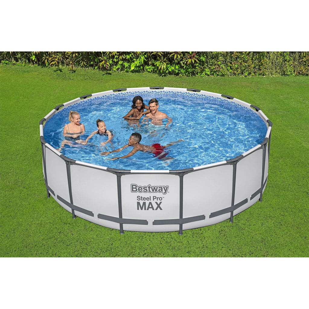 15' x 42 Round Above Ground Swimming Pool Set A385