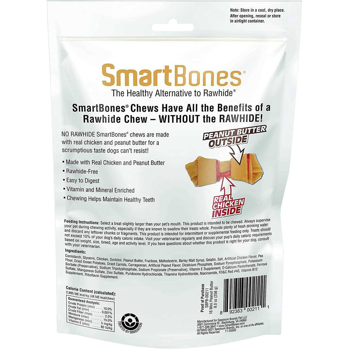 Peanut Butter Dog Chews B484954