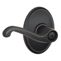 Aged Bronze Privacy Lever O12836