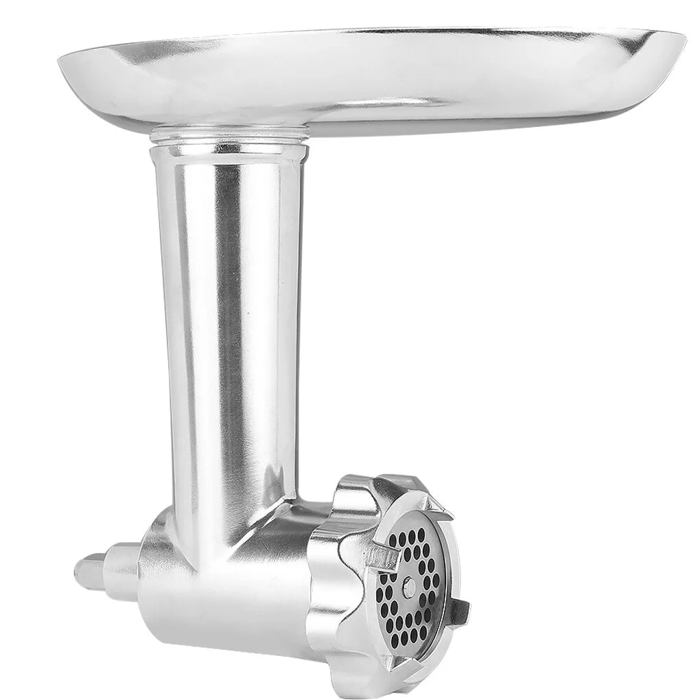 Metal Meat Grinder Attachment for KitchenAid Stand Mixers with Sausage Filler Tubers D832