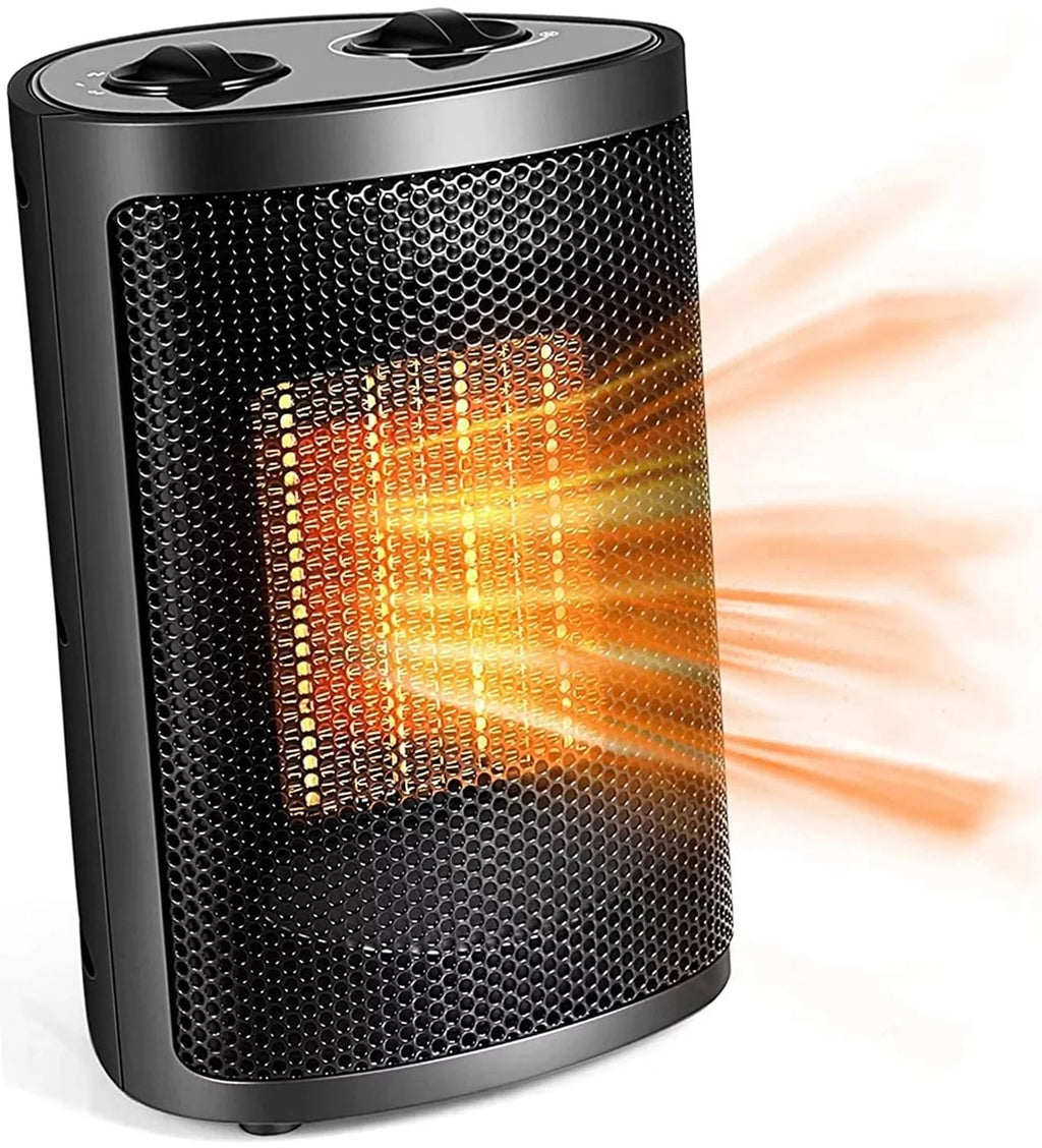 750W/1500W Ceramic Space Heater with Thermostat R4727