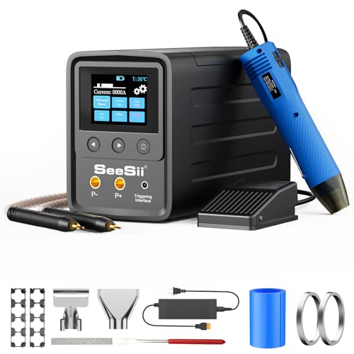 10080W Spot Welder and Heat Gun Kit with 3000F Capacitors Z8770