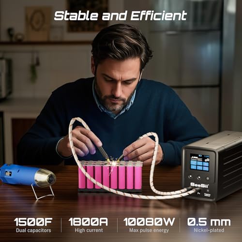 10080W Spot Welder and Heat Gun Kit with 3000F Capacitors Z8770
