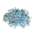 Caribbean Blue Reflective Fire Glass 7.5 lbs S803