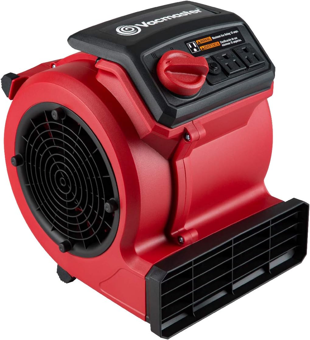 550 CFM Portable Air Mover Floor and Carpet Dryer, Pack of 2 L549439