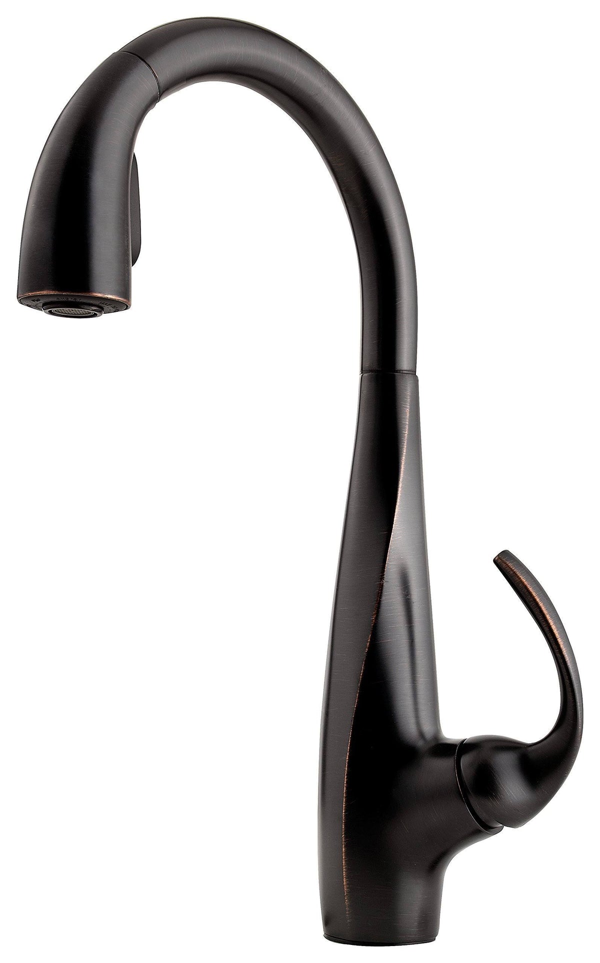1-Handle Pull-Down Kitchen Faucet Tuscan Bronze Y593