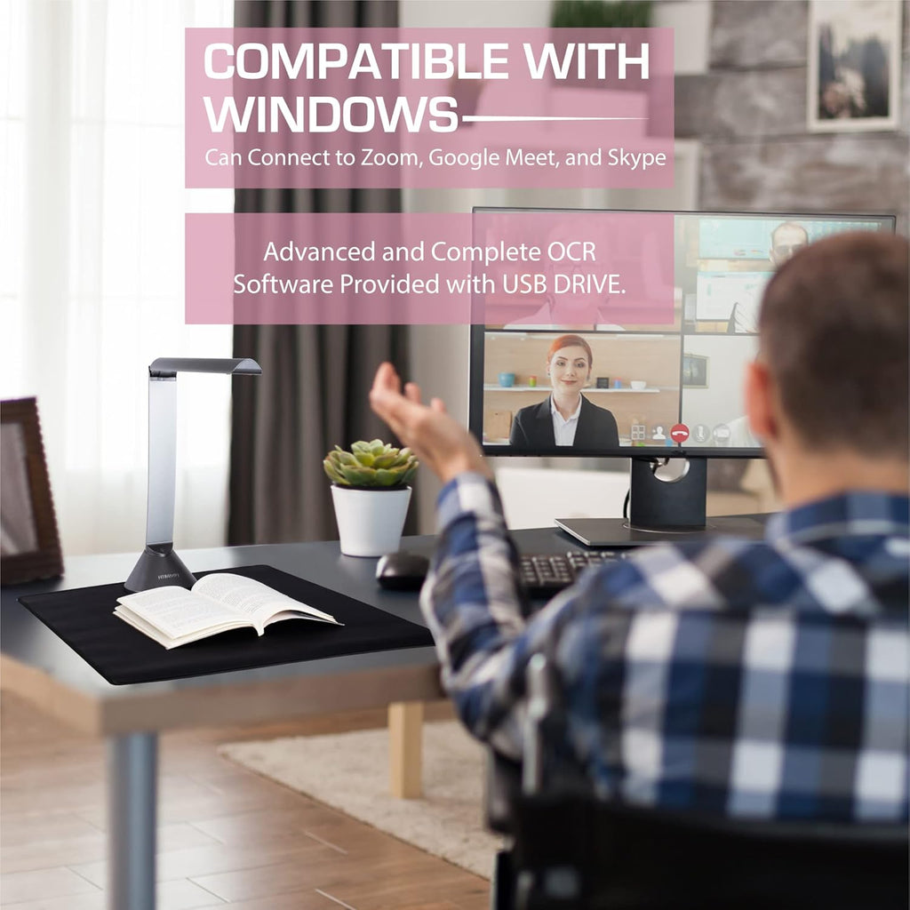 Portable 20MP Document Camera Scanner Y4596