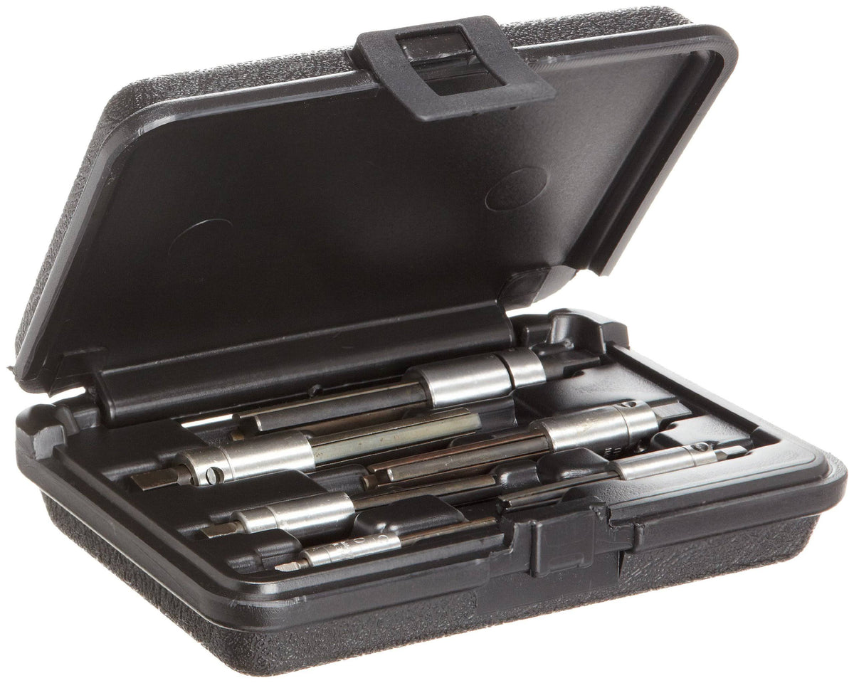 6 Piece 3 Flute Tap Extractor Set with Square Shank A8174
