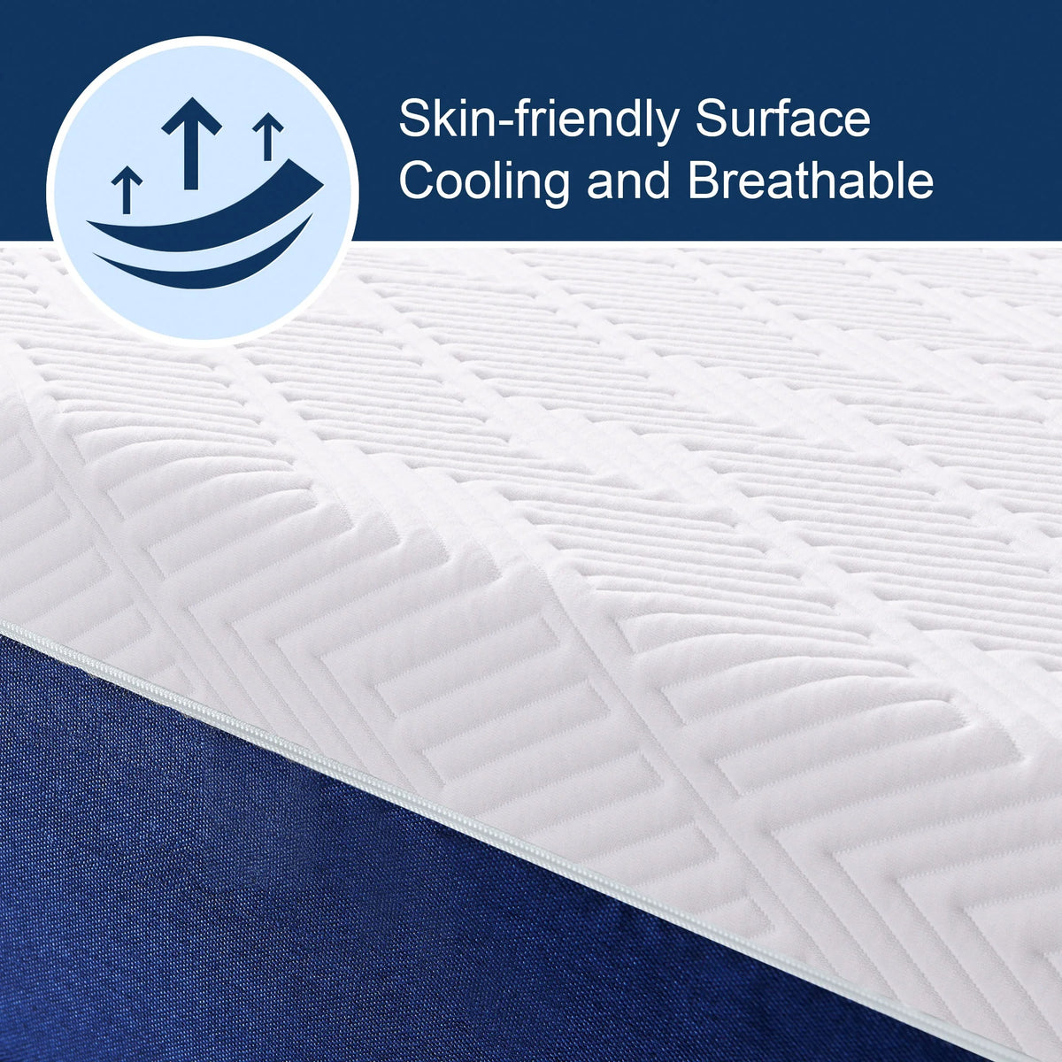 Twin 10 Gel Memory Foam Mattress U28041