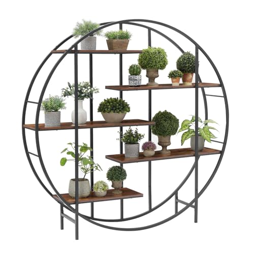 Black 5 Tier Metal Plant Stand I992497