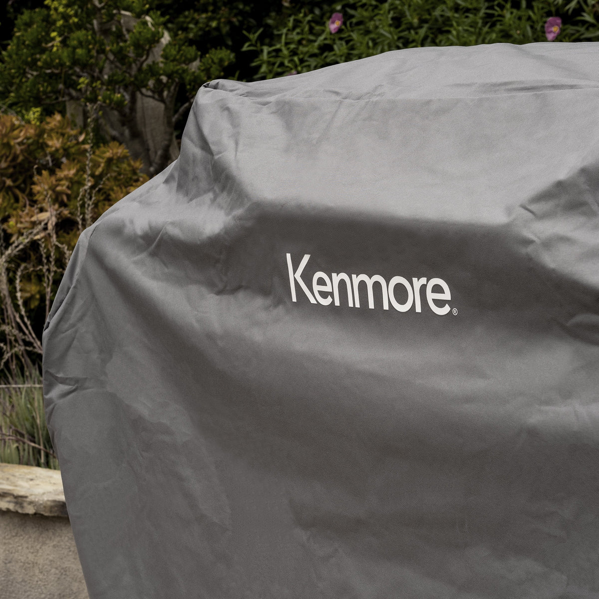 Gray 56-Inch Grill Cover for 4-Burner Gas Grill M2052