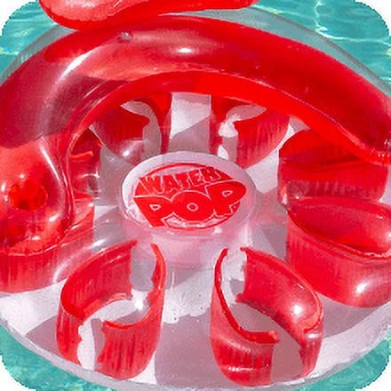 Red Circular Swimming Pool Tube Float Lounge P793847