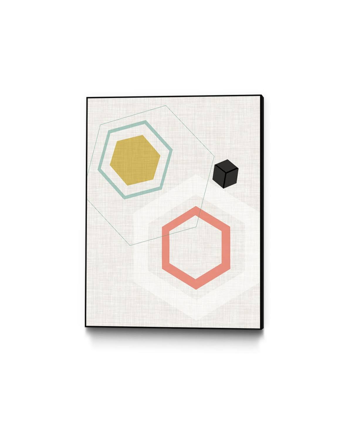 Framed Canvas Art Block F43745