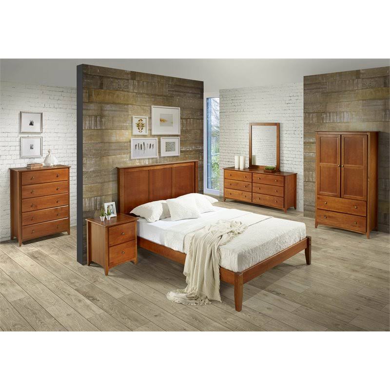 Queen Size Platform Bed W892668