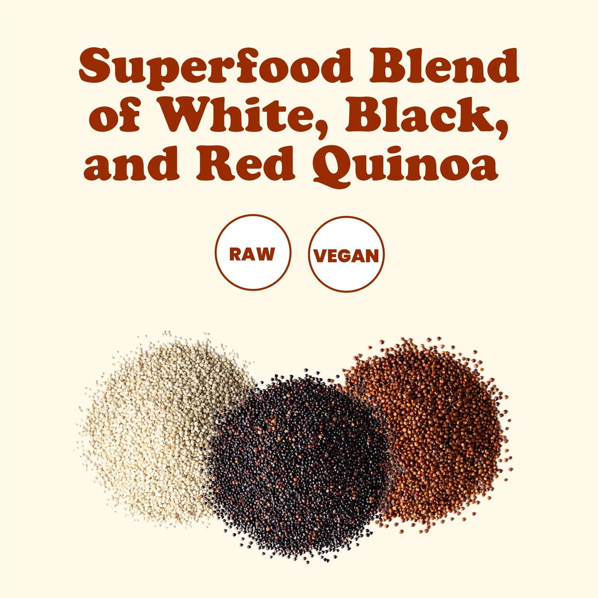 24 Pounds Tri-Color Quinoa Blend K314099