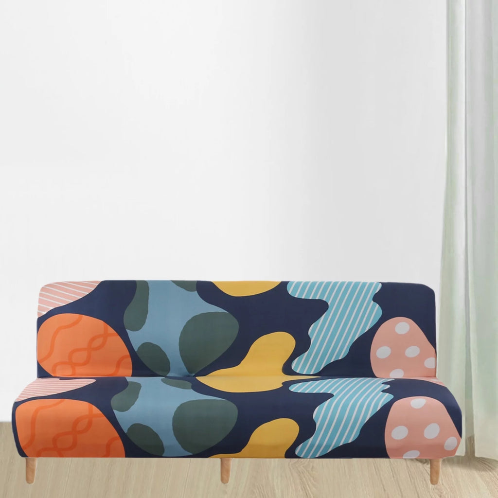 Washable Polyester Stretch Sofa Slipcover W134404