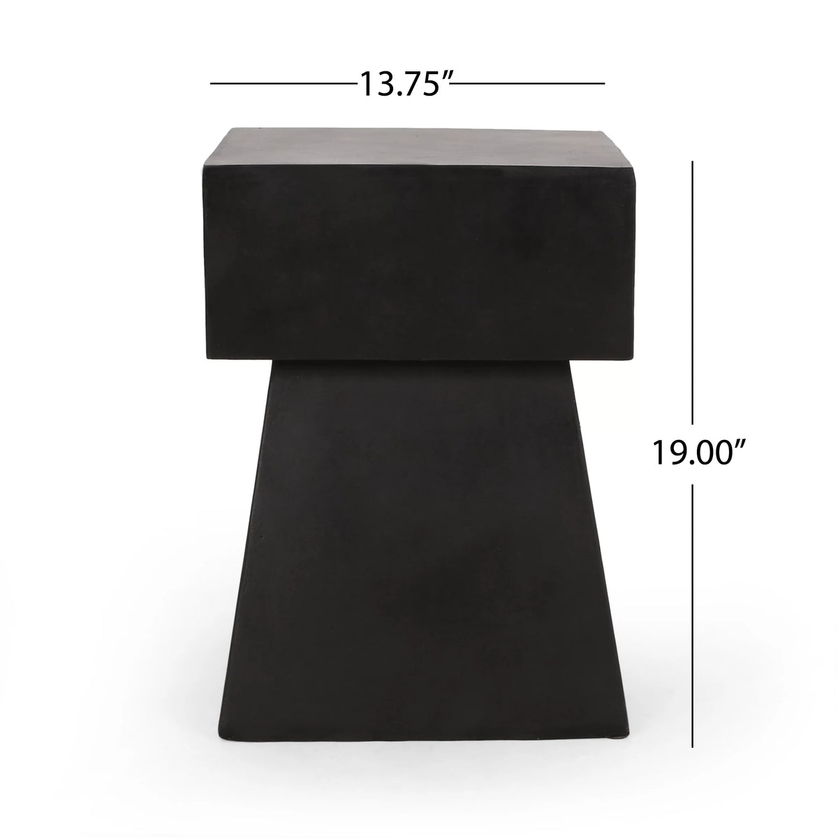 Lightweight Concrete Side Table D7148
