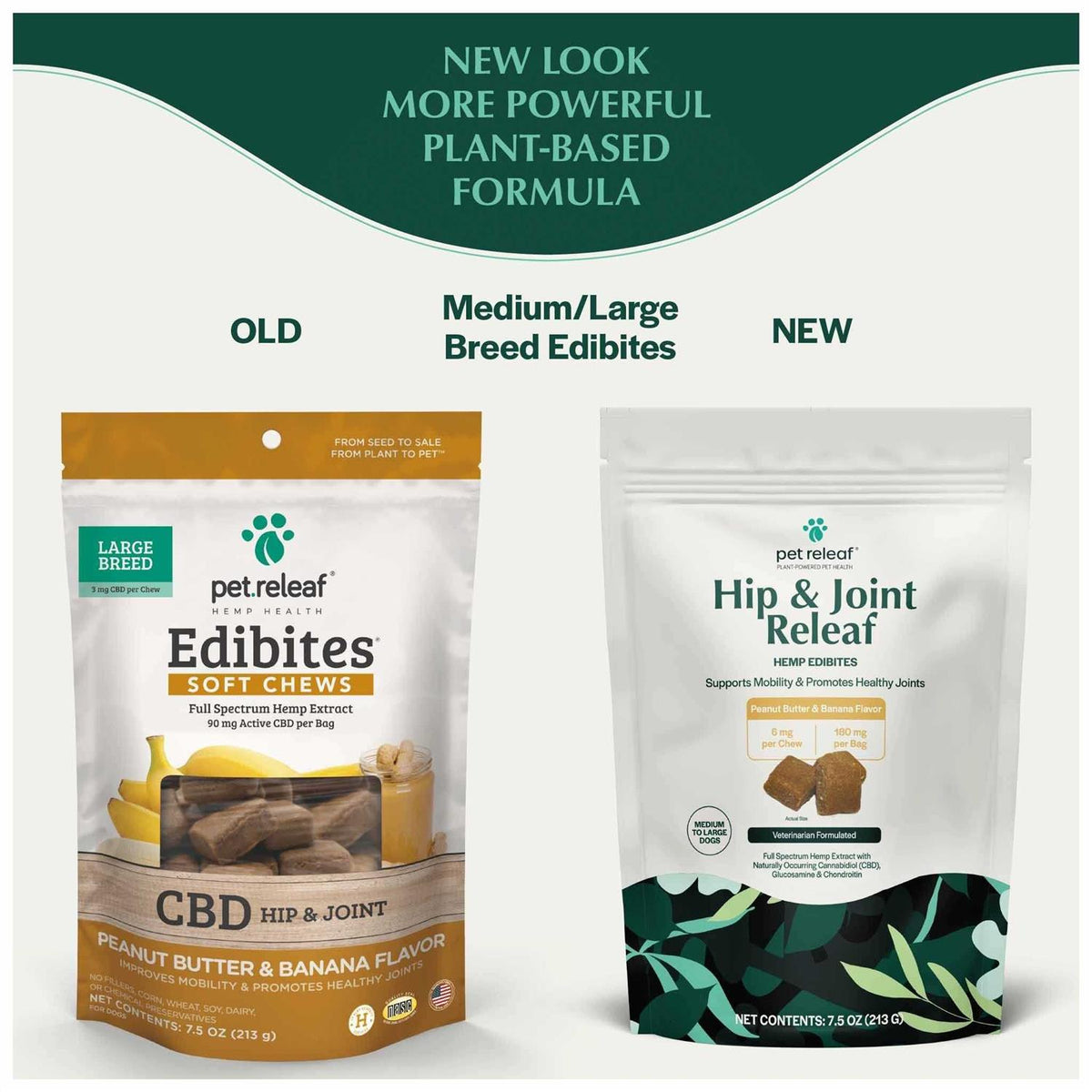 Peanut Butter & Banana Hip & Joint Dog Treats K88898