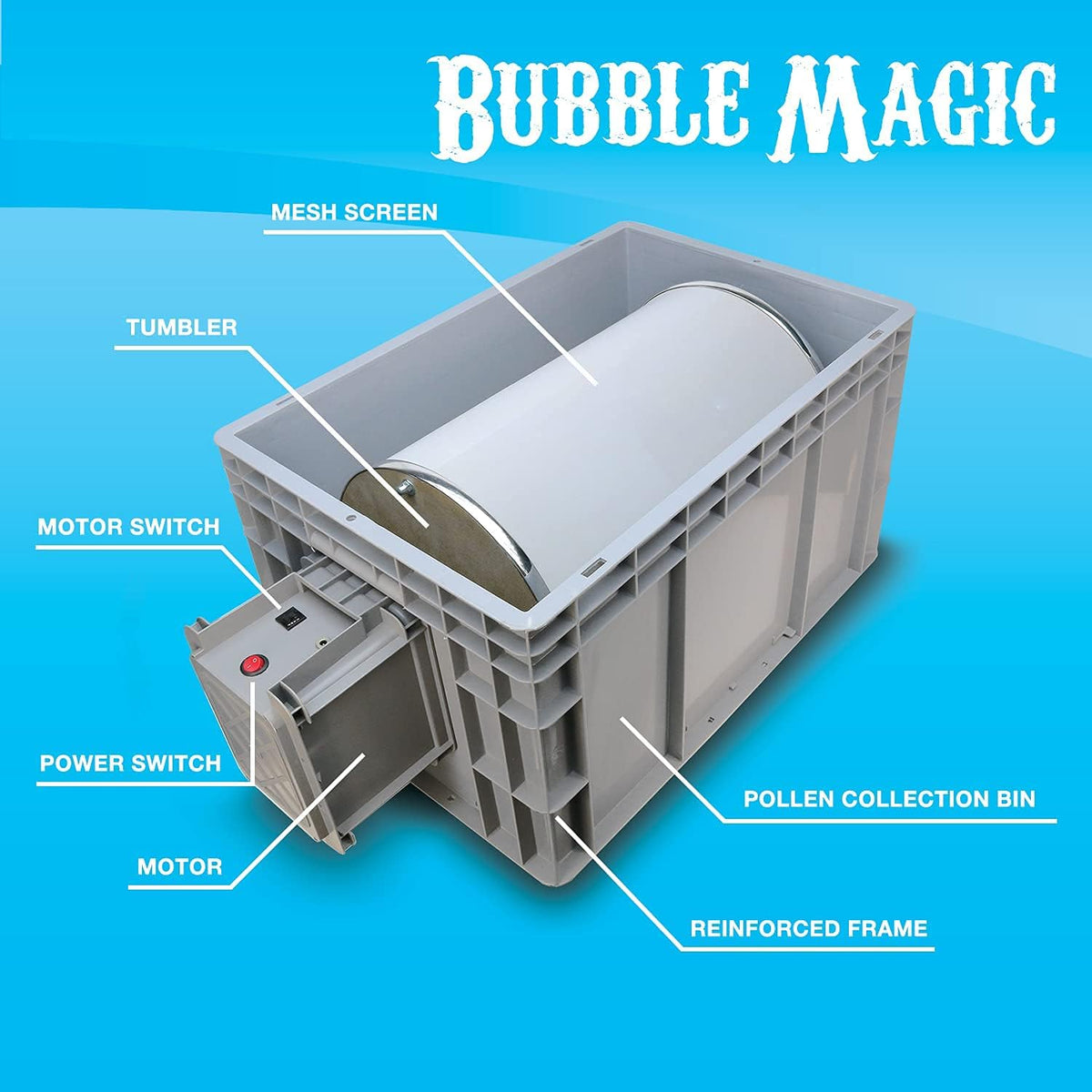150 Gram Pollen Tumbler Extractor H77050