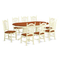 Buttermilk Cherry 9 Piece Dining Table Set S592