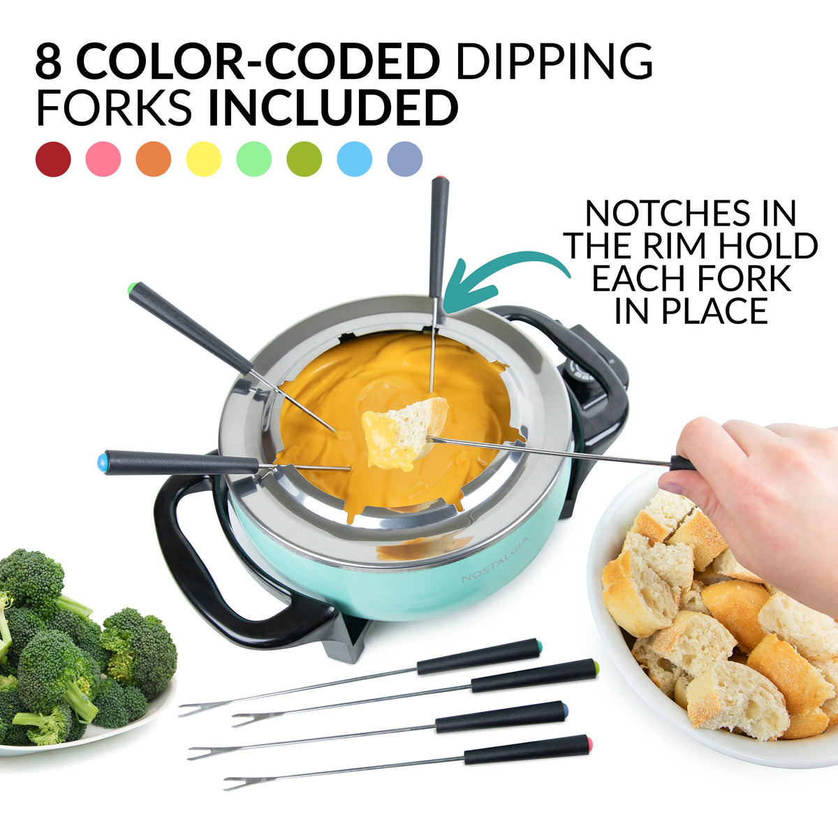 Aqua 12-Cup Electric Fondue Pot G21512