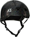 Black Gloss Glitter Helmet I75212