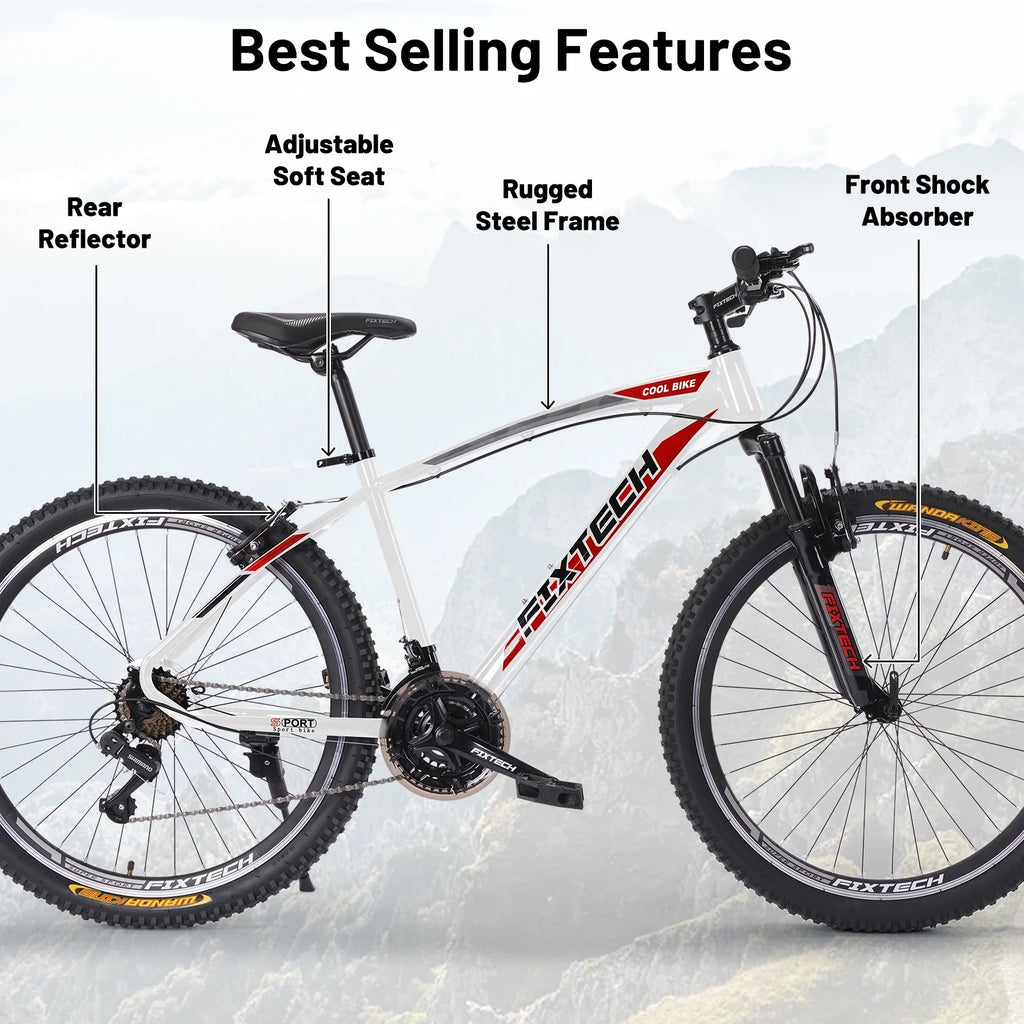 White 26'' Mountain Bike F64081